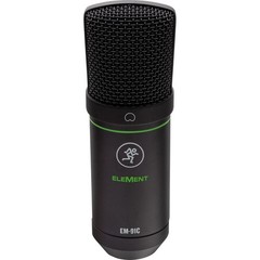 Mackie EM-91C Pro Studio Vocal Recording Condenser Microphone w Mic Boom Stand