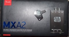 Fender MXA1 In-Ear Monitors DXA1 And HP2 Headphone Amplifier Bundle – Charcoal