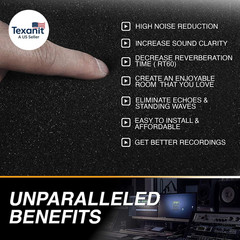 52 Pack Acoustic Panels 1 X 12 X 12 Inches – Acoustic Foam – High Density- Sound