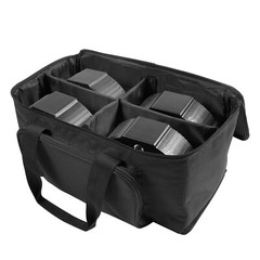 DJ Stage Light Par Light Bag Padded Travel Bag for Par Can Light with Dividers