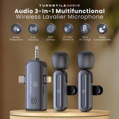 Zoom H6studio 8-Track 32-Bit Float Handy Recorder, Bundle with Wireless Lavalier