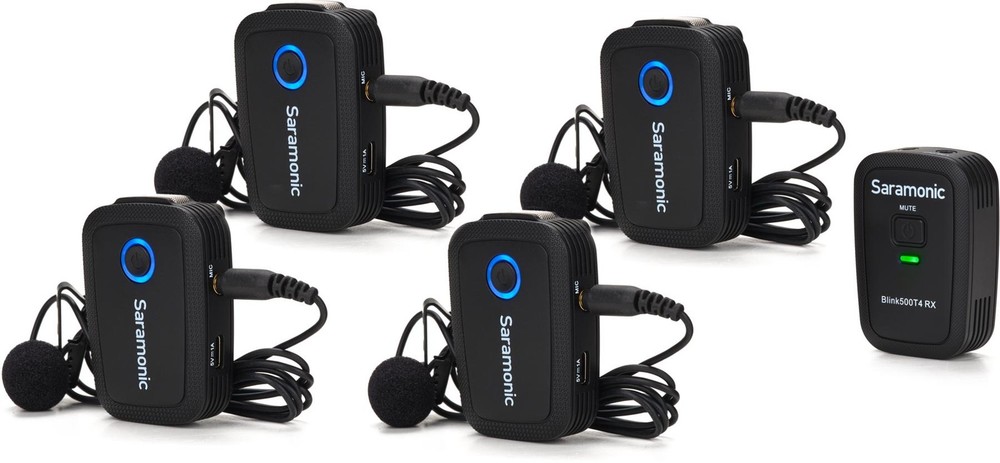 Saramonic Blink 500 T4 4-person Wireless Microphone System