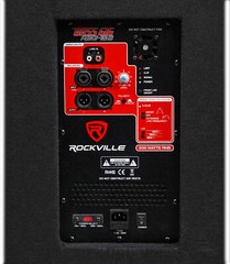 Rockville RBG18S 18″ 2000 Watt Active Powered PA Subwoofer w/DSP+Limiter Pro/DJ