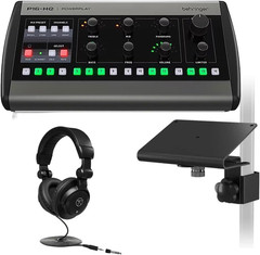 Powerplay 16 P16-M 16-Channel Digital Personal Mixer – Bundle with Powerplay 16
