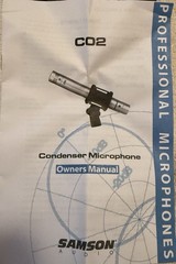 NEW Set Of 2 – Samson C02 Condenser Microphones