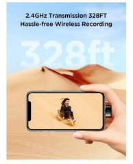 BOYA Magic-02 AI-Powered 4-in 1 Wireless Microphone 328FT 30Hrs Battery NIB $165