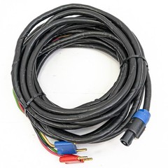 30ft SpeakON Bi-Amp Speaker Cable Pair – Neutrik NL4FC Connectors