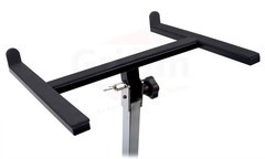 GRIFFIN Studio Music Mixer Stand on Wheels – DJ Recording Gear Cart Table Mount