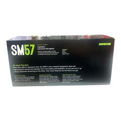 Shure SM57 Wired Dynamic Instrument Microphone – SM57-LC