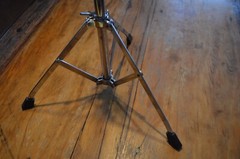 Portable Cymbal Stand,Band Audio Equip Accessory,Chrome,Extends Out