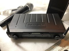 1 Samson Wireless Q7 Microphone-1 CR277 Dual Receiver Ch 5 & 6 1-Power suppl(K11
