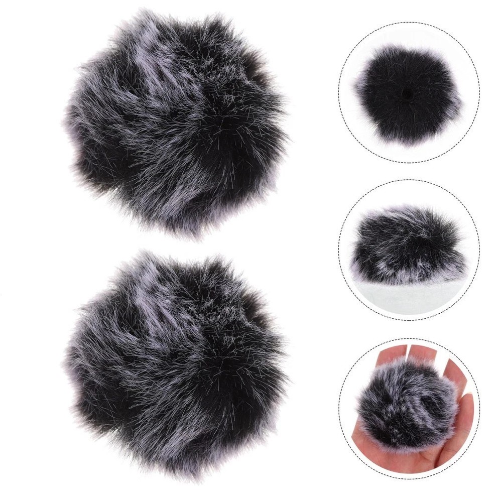 2Pcs Splash-proof Microphone Sleeve Practical Professional Microphone Cover