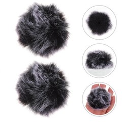 2Pcs Splash-proof Microphone Sleeve Practical Professional Microphone Cover