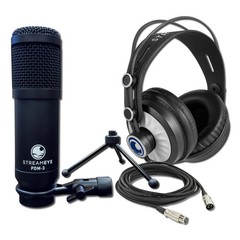 Scarlett Solo 4th Gen USB Audio Interface with StreamEye PDM-3 Podcast Equipment