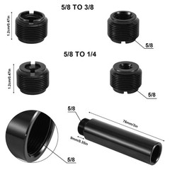 Multiple Purpose 13Pcs Metal Mic Stand Adapter Screws set for Various