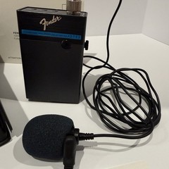 Vintage Fender M1 Cardioid Microphone With Box And Accessories, Works
