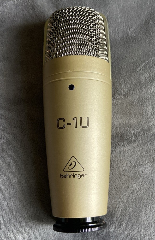 Behringer C-1U Studio Condenser USB Microphone Only; 6.5” LONG (S2)