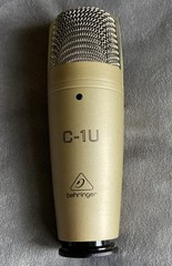 Behringer C-1U Studio Condenser USB Microphone Only; 6.5” LONG (S2)