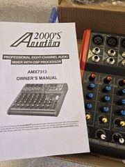 Audio2000s AMX7313 8-Ch.Audio Mixer with USB and DSP Processor