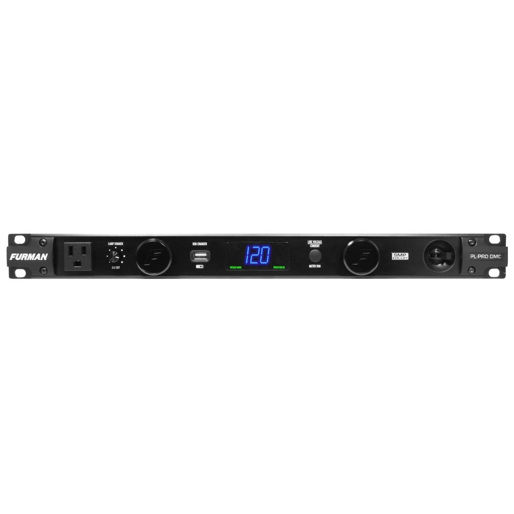 Furman PL-PRO DMC 20 Amp Power Conditioner w Pull-out Lights, Voltmeter & Amm…