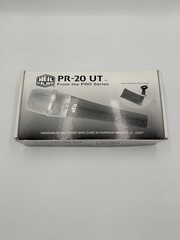 Heil PR-20 Dynamic Handheld Microphone Tested Working w/ Pouch + Box