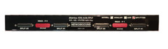Mamba 16 ch Analog Mic Splitter [XLR F – Passive] on 4 DB25s [Tascam Analog]