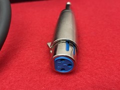 PAIR MIT TERMINATOR 3 PROLINE INTERCONNECT CABLES 1.5M XLR w TS ADAPTERS