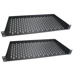Vevor SPT-U300-1A Server Rack Shelf 19×1.7×10″ Household Shelving Unit