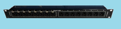 Mamba 16XDB – 8 Combo & 8 Male to 2 DSUB Tascam Analog Pin Out Patch Bay 1RU