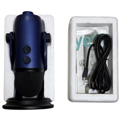NEW Blue Microphones Yeti Multi-pattern USB Condenser Microphone Midnight Blue