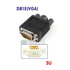 D-SUB DB15 VGA Male Female Solder Connector Port Protector – Computer Adapter