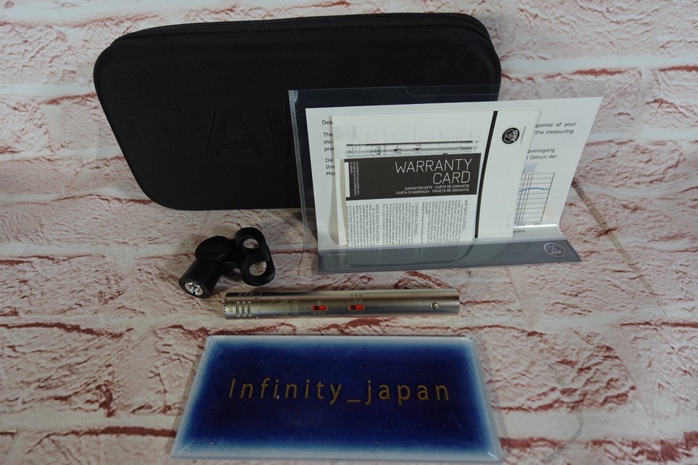 AKG C451B Condenser Microphone fast ship from japan with case Manuel