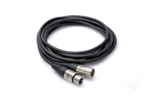Hosa HXX-001.5 Pro Balanced Interconnect REAN XLR3F to XLR3M, 1.5 Ft