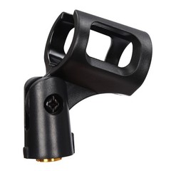 4 Pcs Adjustable Microphone Clip Holders for Wired/Wireless Mics