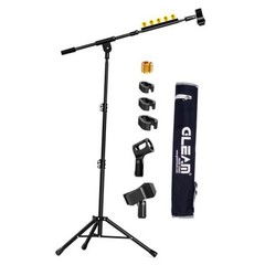 Microphone Stand for Light Microphone less than 1 LB – Boom Arm Mic Tripod