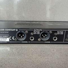 Samson E30i Dual 15 Band Graphic Equalizer Constant Q Rack Mount EQ XLR 1/4”