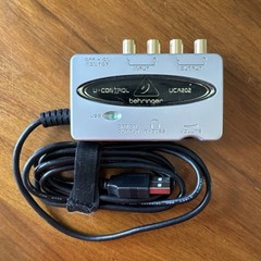 Behringer U-Control UCA202 USB Audio Interface Ultra-Low Latency 2 In/2 Out