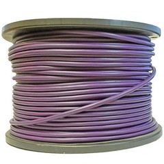 500 ft reel roll XLR MIC MICROPHONE BALANCED SHIELDED AUDIO CABLE WIRE PURPLE