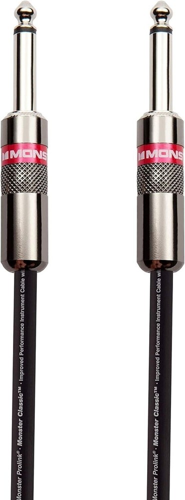 Monster 6 Ft. Prolink Classic Instrument Cable – Straight to Straight