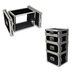 6 Space 6u 12″ Deep ATA Rack Case 3/8″ Ply Heavy Duty – FACTORY CLEARANCE!