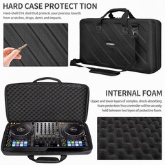 Lightweight Molded Hard Storage Case Fits Pioneer DDJ 1000, 1000SRT DJ Controlle