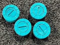 12pcs-Weston Trim Pot, 100 ohm, Single-Turn, Smooth, PC-mount, accurate! -RARE