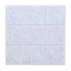 6Pcs Small Check Acoustic Soundproof Panel Fire Resistant Sound-Absorption GTCT