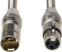 Amazon Basics XLR Microphone Cable – Three Pins – 50ft / 15.2M – NEW