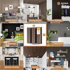 Acoustic Wall Panels Color Samples Pack – Wood Panels for Wall Decor – Inter…