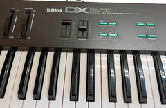YAMAHA DX27 FM Synthesizer 61-Key LCD & Memory Battery Replaced from Japan