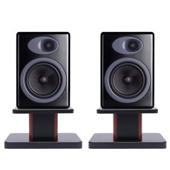 Pair Desktop Speaker Stand Studio Monitor Mount 6″ High Tabletop 15kg Load