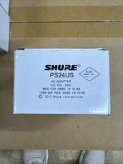 Shure PS24US Power Supply New In Box