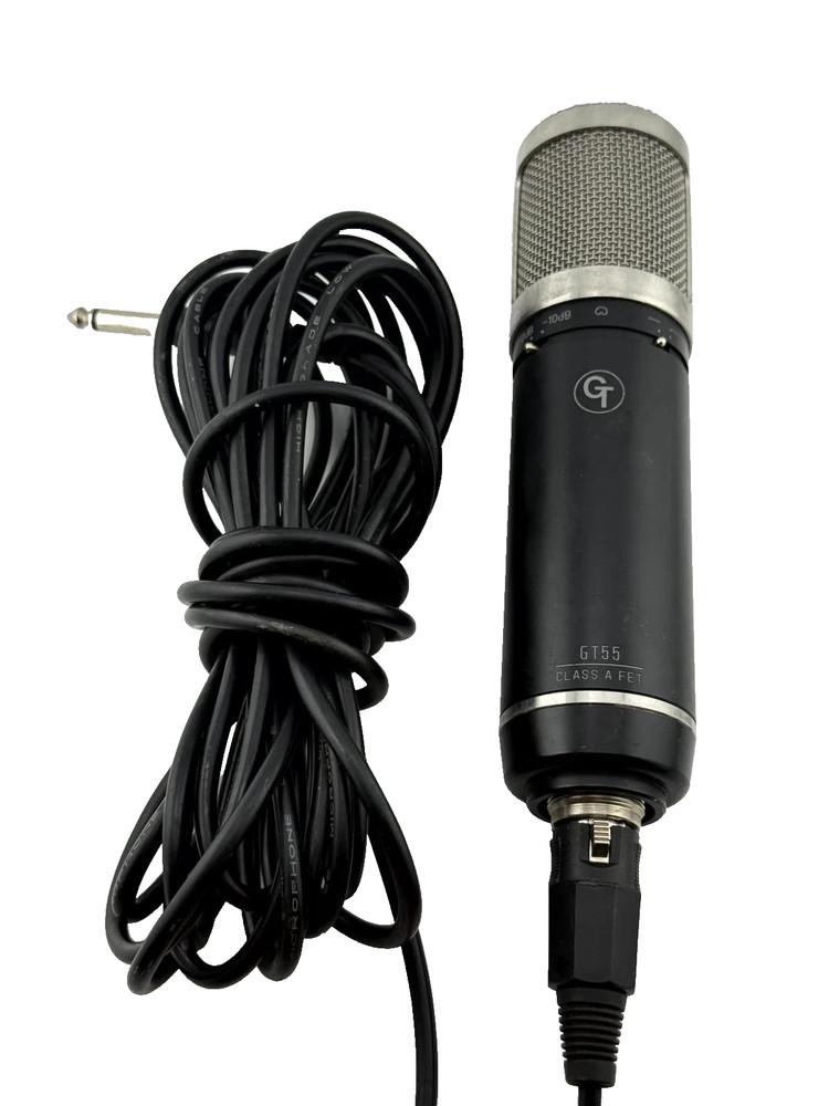 Groove Tubes GT55 Cardioid Professional FET Condenser Microphone Black Corded
