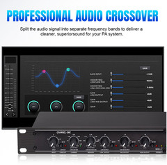 234Xs 2-/3-/4-Way Electronic Audio Crossover Professional Stage Show Equipment